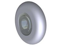 2&quot;/46 mm Laufrolle ohne Achse